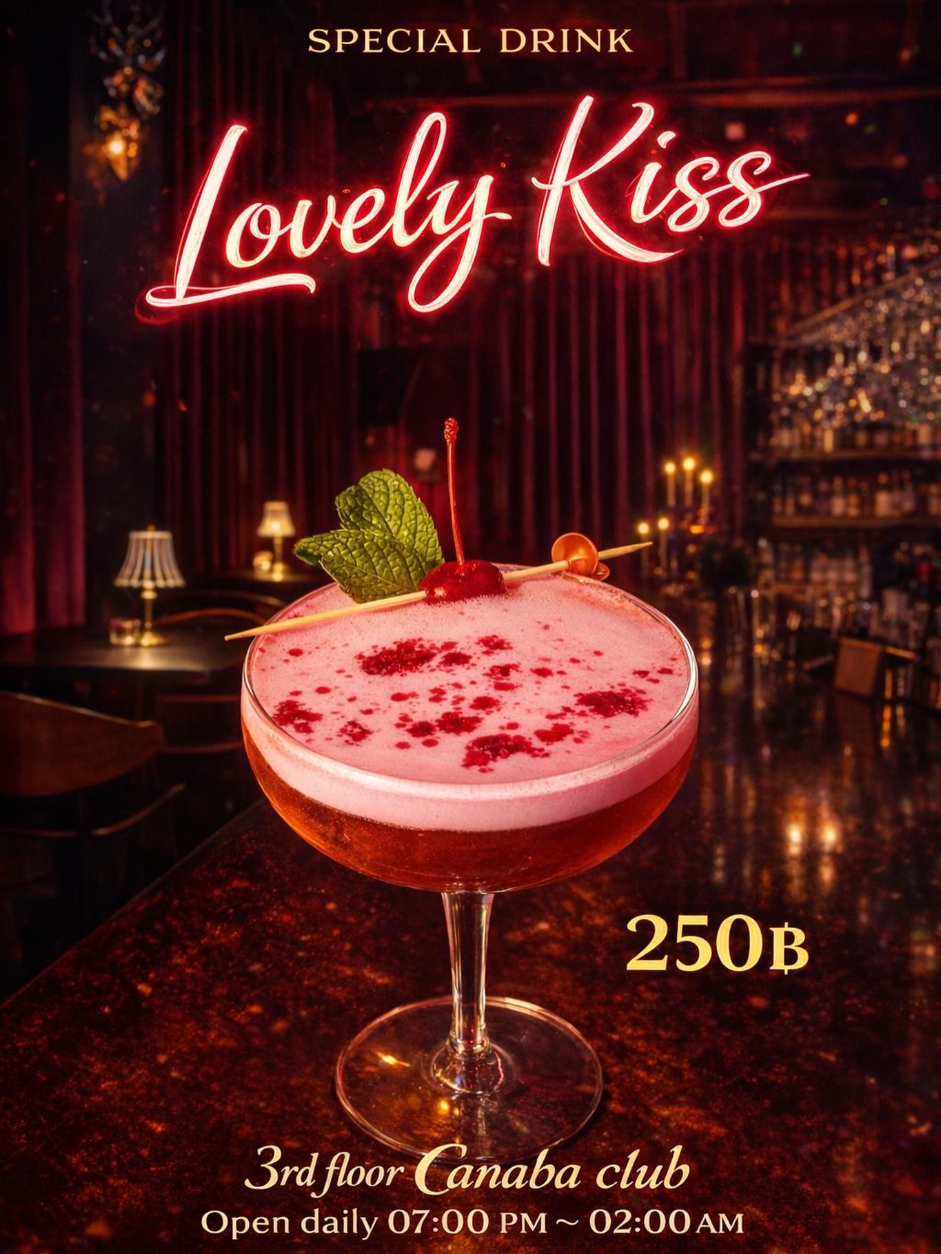Lovely Kiss cocktail
